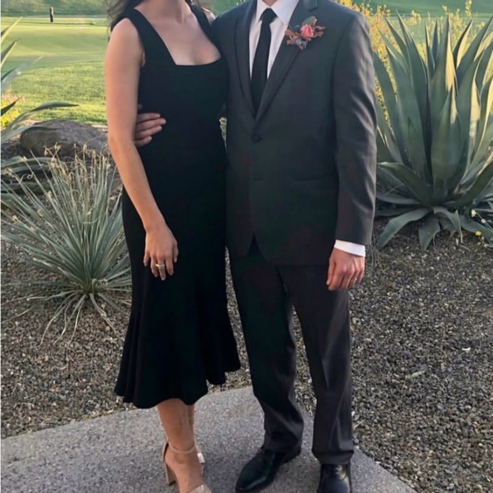 Dress the population midi dress